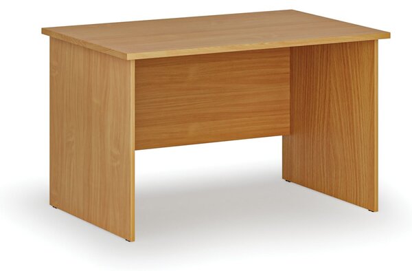 Kancelársky písací stôl PRIMO WOOD, 120x80 cm, buk
