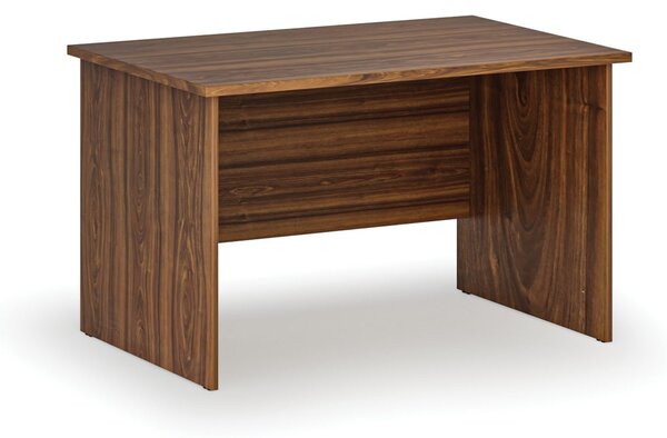 Kancelársky písací stôl PRIMO WOOD, 120x80 cm, orech