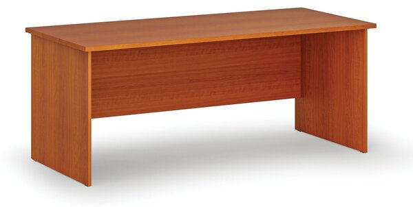 Kancelársky písací stôl PRIMO WOOD, 180x80 cm, čerešňa