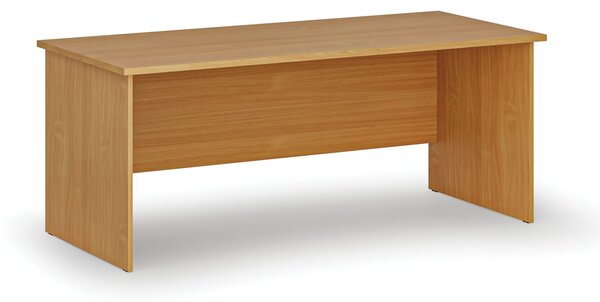 Kancelársky písací stôl PRIMO WOOD, 180x80 cm, buk