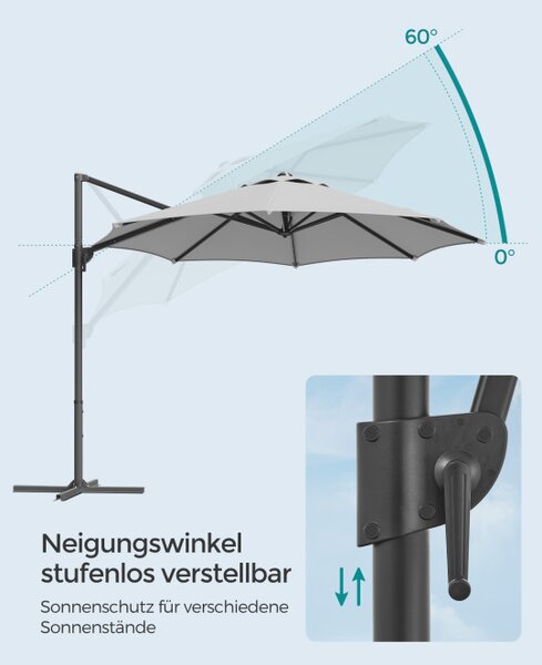 Záhradný slnečník GPU074G10