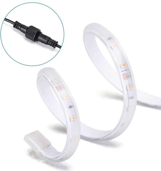 Solárny LED pás, RGB s diaľkovým ovládaním, 10 m, IP65 (AS-321215)