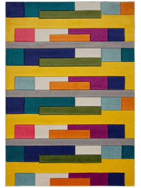 Flair Rugs, Kusový koberec Spectrum Mambo Multi, 120x170, viacfarebná, obývacia izba