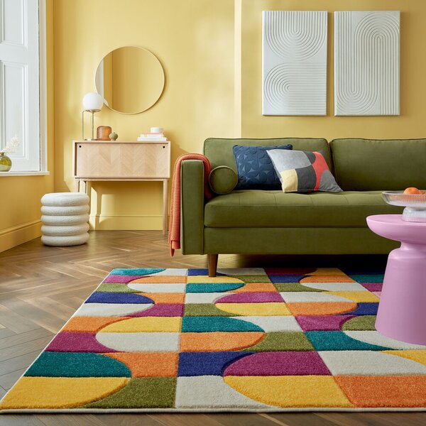 Flair Rugs Kusový koberec Spectrum Chacha Multi - 80x150 cm