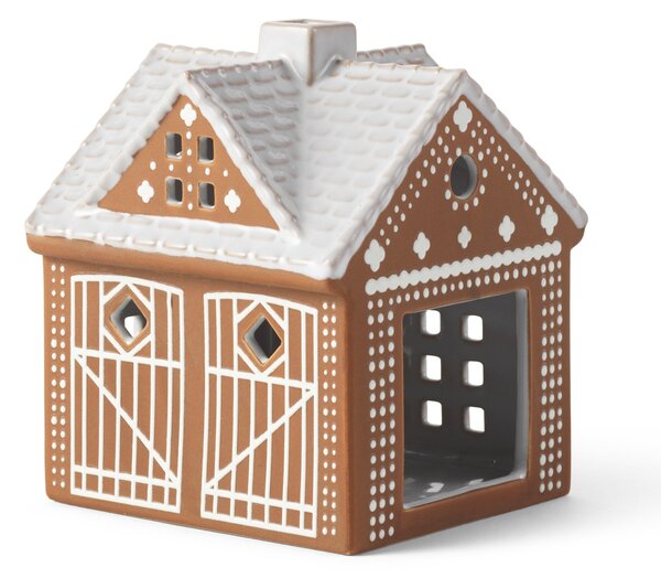 Porcelánový svietnik Gingerbread Lighthouse 11,5 cm