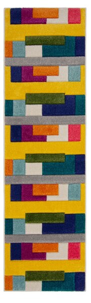 Flair Rugs , Behúň Spectrum Mambo Multi, 66x230, viacfarebná, chodba / predsieň