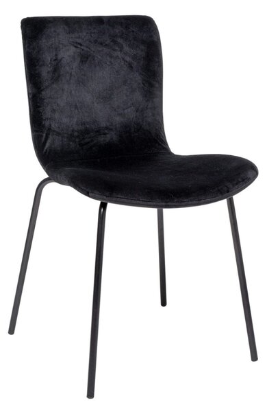 Jedálenská stolička bloom čierna