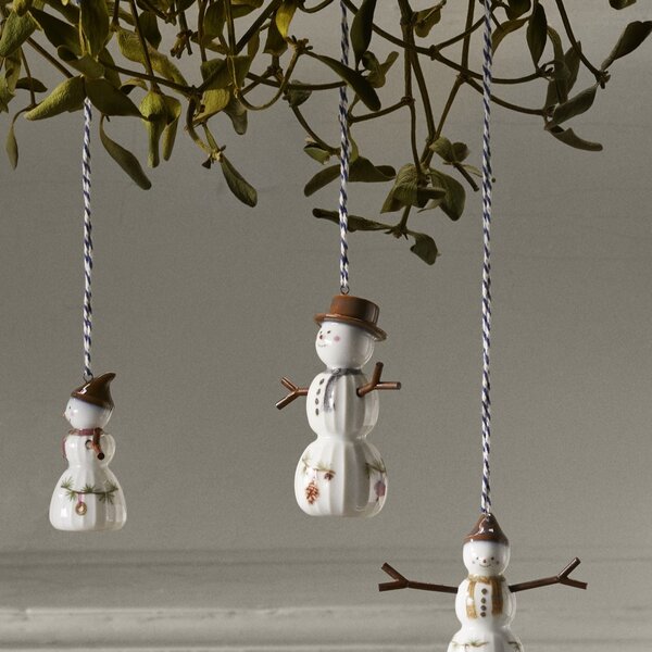 Vianočná ozdoba Hammershøi Christmas Snowman 9,5 cm