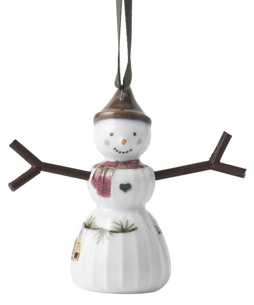 Vianočná ozdoba Hammershøi Christmas Snowgirl 6,5 cm
