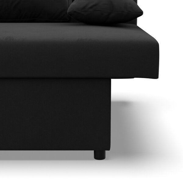 Veľká rozkladacia pohovka SONY model 2 Čierna