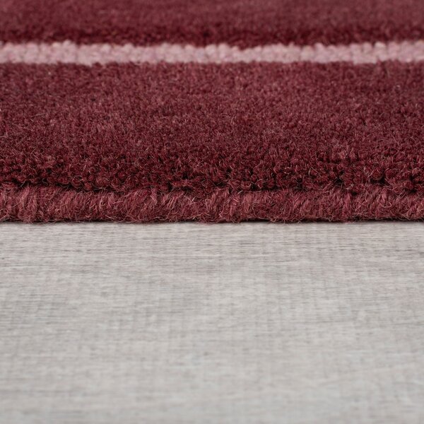 Flair Rugs , Ručne všívaný kusový koberec Abstract Split Ombre Red, 120x180, červená, chodba / predsieň