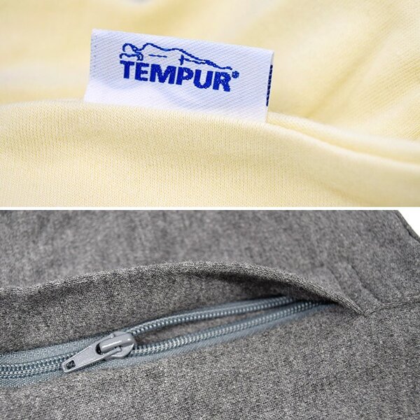 Tempur® Návlek na vankúše Tempur® COMFORT MEDIUM / SOFT a Traditional farba NATUR