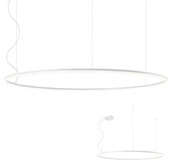 Redo 01-1718-TRIAC LED závesné stropné svietidlo TRIAC ORBIT | 110W integrovaný LED zdroj | 8372lm | 3000K