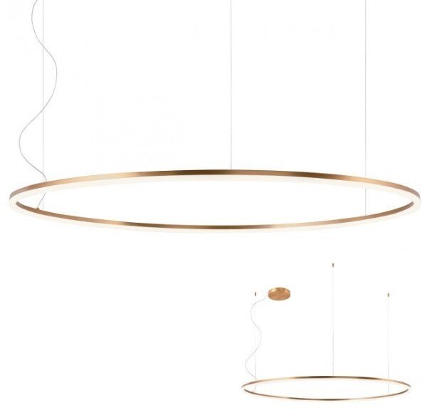Redo 01-1921-TRIAC LED závesné stropné svietidlo TRIAC ORBIT | 110W integrovaný LED zdroj | 8793lm | 4000K