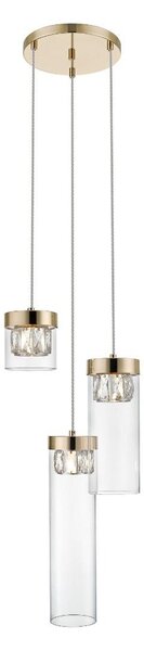 Zuma Line P0389-03D-F7AC závesné stropné svietidlo GEM | 28W G9