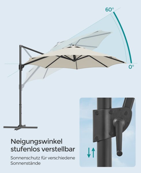 Záhradný slnečník GPU074Y10