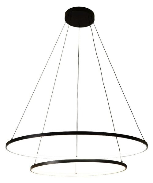 Zuma Line PEN89424-60+90BK LED závesné stropné svietidlo HORIK | 32/40W integrovaný LED zdroj | 3000/4000/6000K