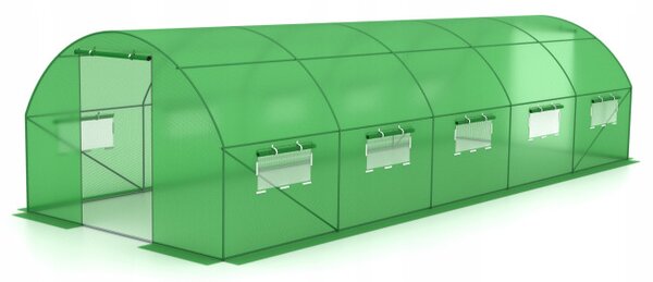 Záhradný fóliovník AUREA zelený 3x8 m