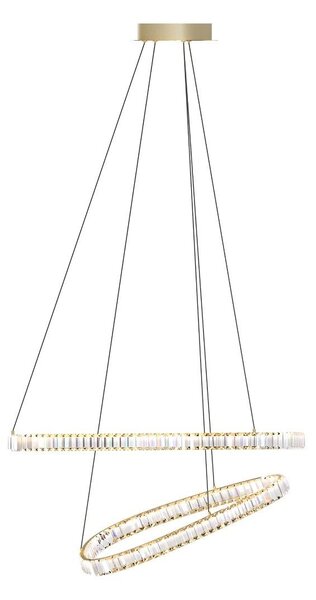Zuma Line MD3169-2-3GT LED závesné stropné svietidlo ATHESA | 38W integrovaný LED zdroj | 2700-6000K