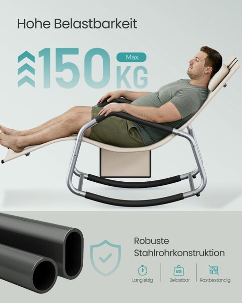 Záhradné kreslo GCB230WZ01 béžové