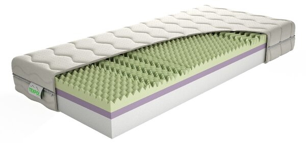 Texpol Sendvičový matrac ANETA - tvrdý obojstranný matrac 90 x 210 cm
