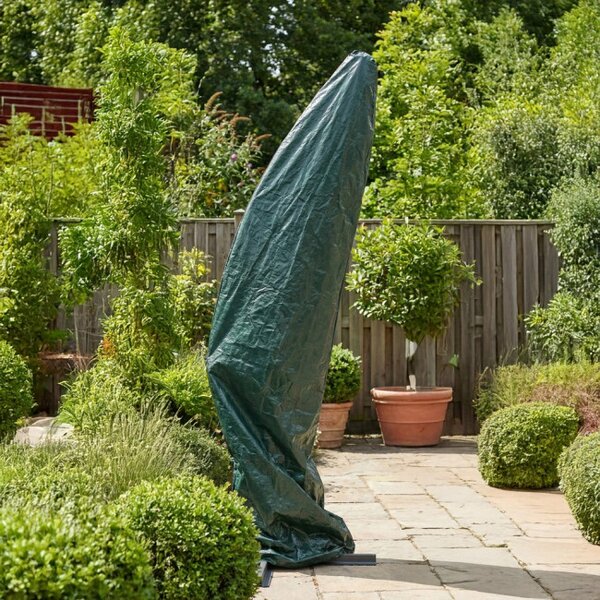 Ochranný obal na záhradný slnečník 220 cm zelený