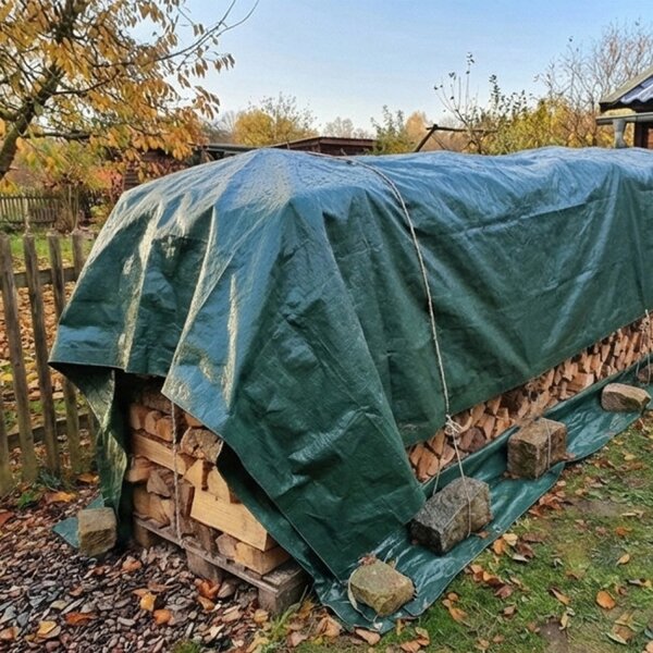 Ochranný obal na záhradný nábytok 500x150 cm zelený