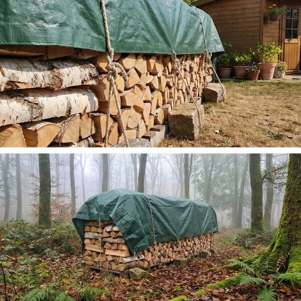 Ochranný obal na záhradný nábytok 500x150 cm zelený