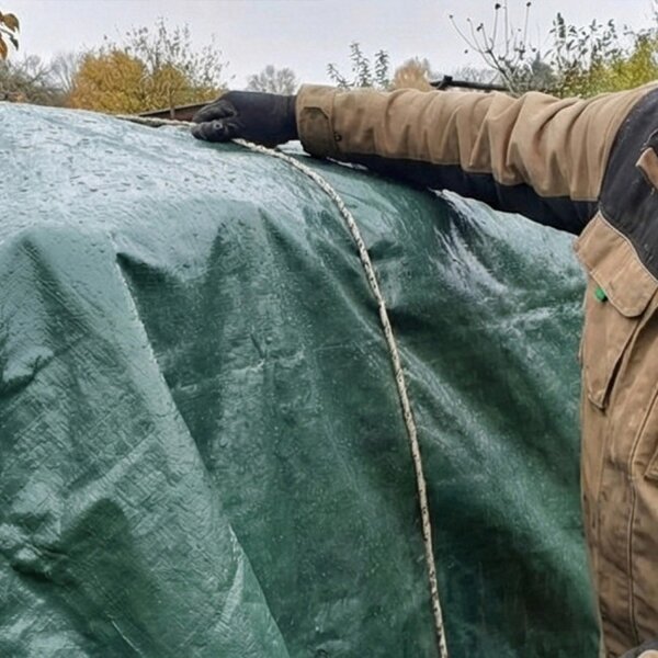 Ochranný obal na záhradný nábytok 500x150 cm zelený