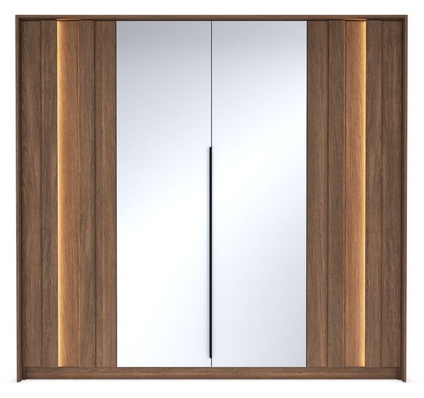 Šatníková skriňa Amaro 223x210x60 - dub dunin