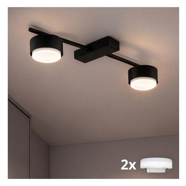 Brilagi - LED bodové svietidlo MONO 2xGX53/13W/230V čierna