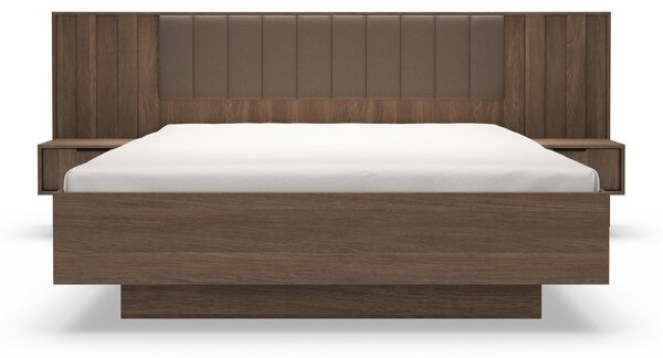 Manželská posteľ s úložným priestorom Amaro 160x200 - dub dunin