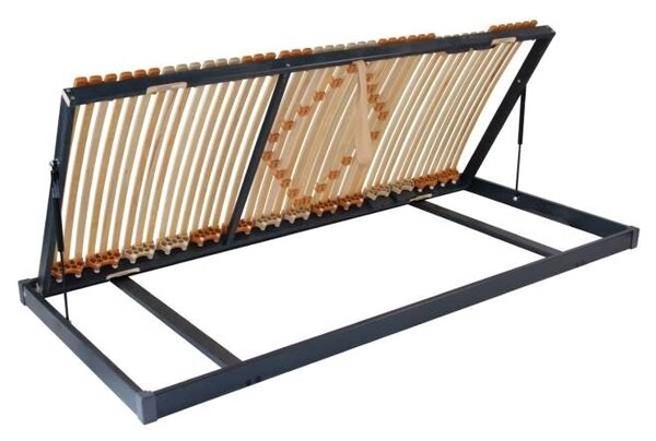 Ahorn TRIOFLEX kombi P ĽAVÝ - prispôsobivý posteľný rošt s bočným výklopom 90 x 200 cm