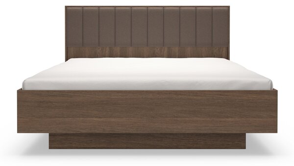 Manželská posteľ s úložným priestorom Amaro 160x200 - dub dunin