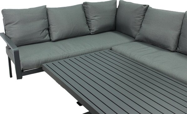 Set záhradného nábytku MARBELLA sivý ALM9422