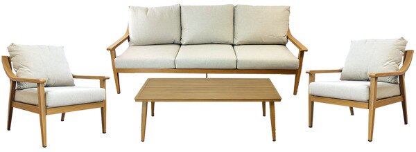 Set záhradného nábytku NIKOJA béžový ALM9552