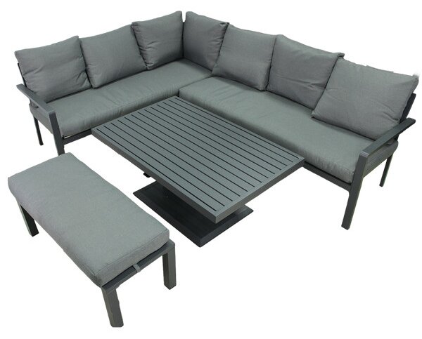 Set záhradného nábytku MARBELLA sivý ALM9422
