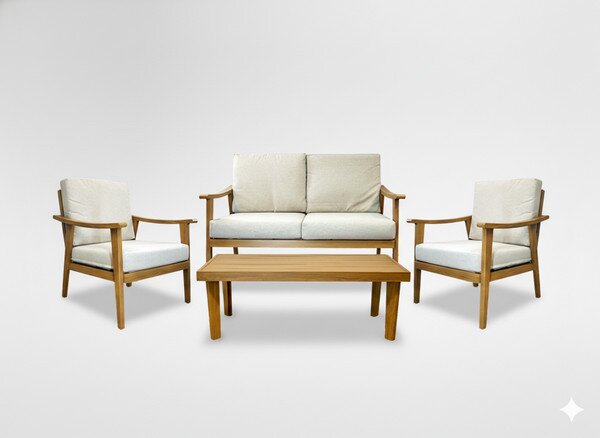 Set záhradného nábytku TIRANA béžový ALM9538