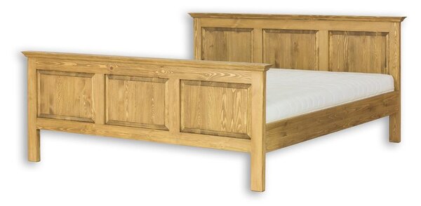 Massive home | Dřevěná postel Corona II - výběr moření MHACC020 200 x 200 cm