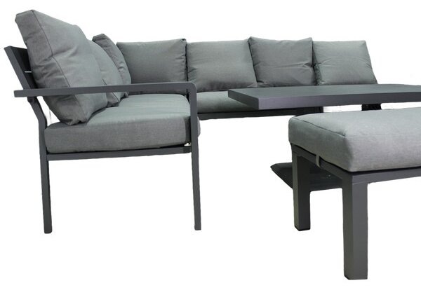 Set záhradného nábytku MARBELLA sivý ALM9422