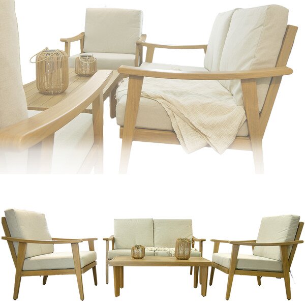 Set záhradného nábytku TIRANA béžový ALM9538