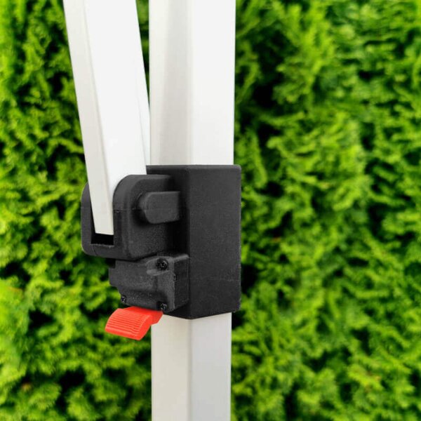 BRIMO Profesionálny hliníkový rozkladací altán 3x6 m: Odolné zastrešenie pre obecné a mestské podujatia - s 3 stenami - Červená 7