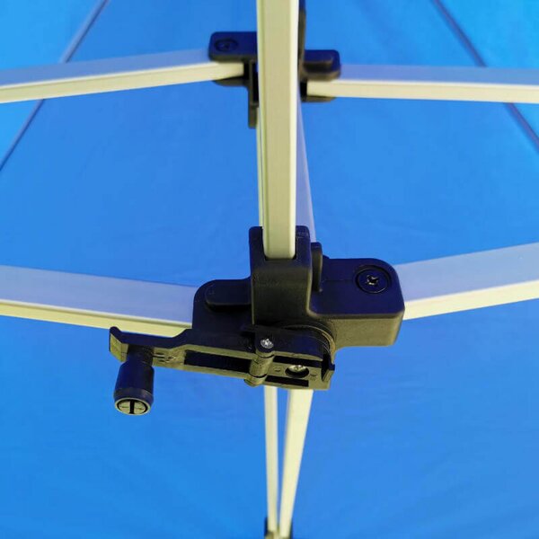 BRIMO Profi Záhradný Stan 2x3m ALU EXCLUSIVE (3 steny) - s 3 stenami - Čierna 3