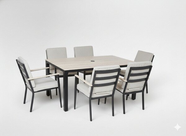 Set záhradného nábytku ZENORA béžový TEK8093