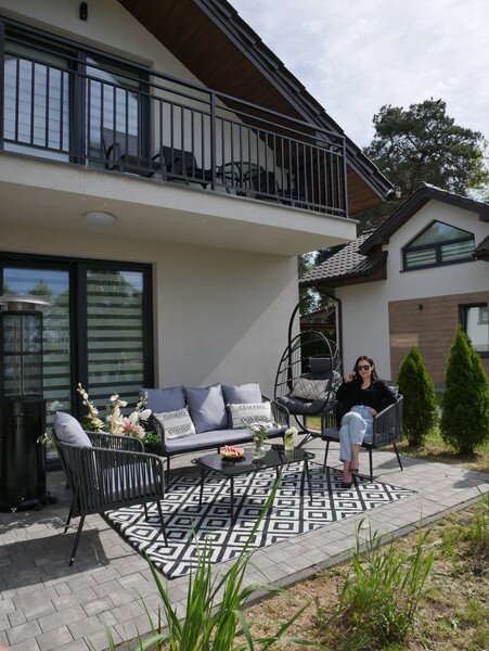 Set záhradného nábytku LINA sivý ABI8500