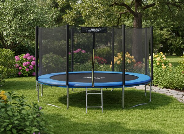Trampolína BOUNCE modrá TRA9887
