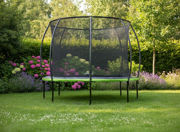 Trampolína SPRING zelená TRA7635