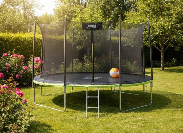 Trampolína STEADY zelená TRA4286