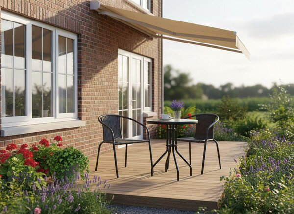Záhradný stôl BISTRO čierny NEO2262