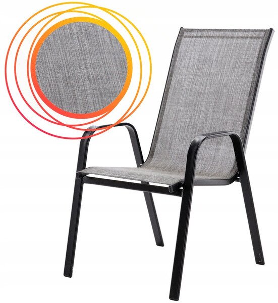 Set záhradného nábytku ZAFIRO sivý NEO9924
